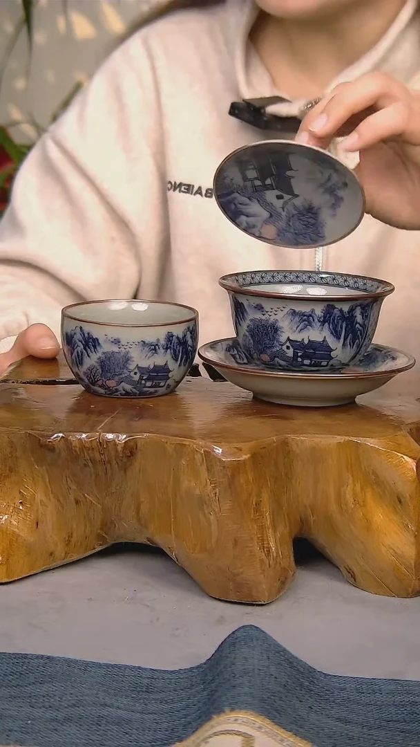 【闪购商品】简装家用款2件套 陶瓷家用茶具系列