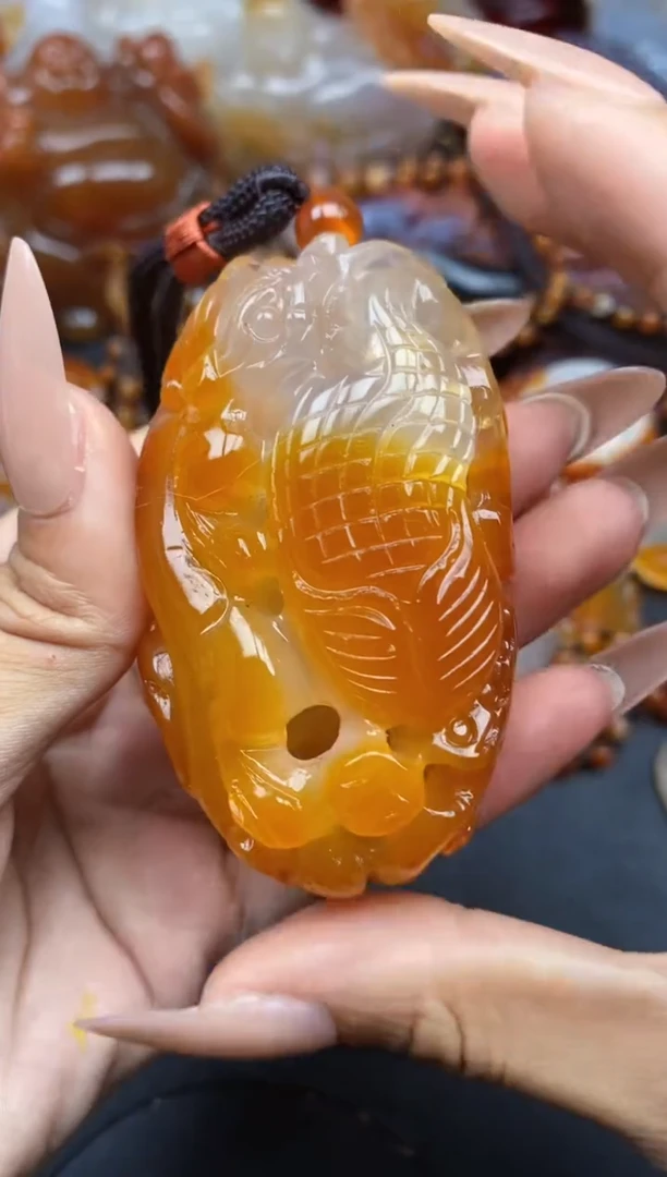 【闪购商品】玛瑙/玉髓颈饰未镶嵌ll