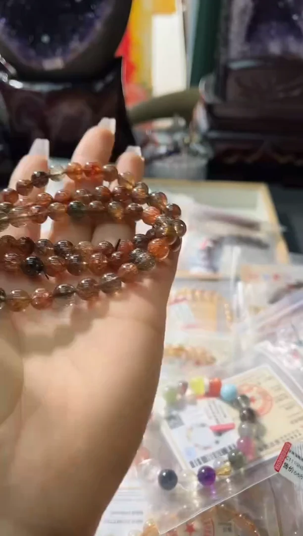 【闪购商品】水晶手链未镶嵌244多样性发其一黑金超