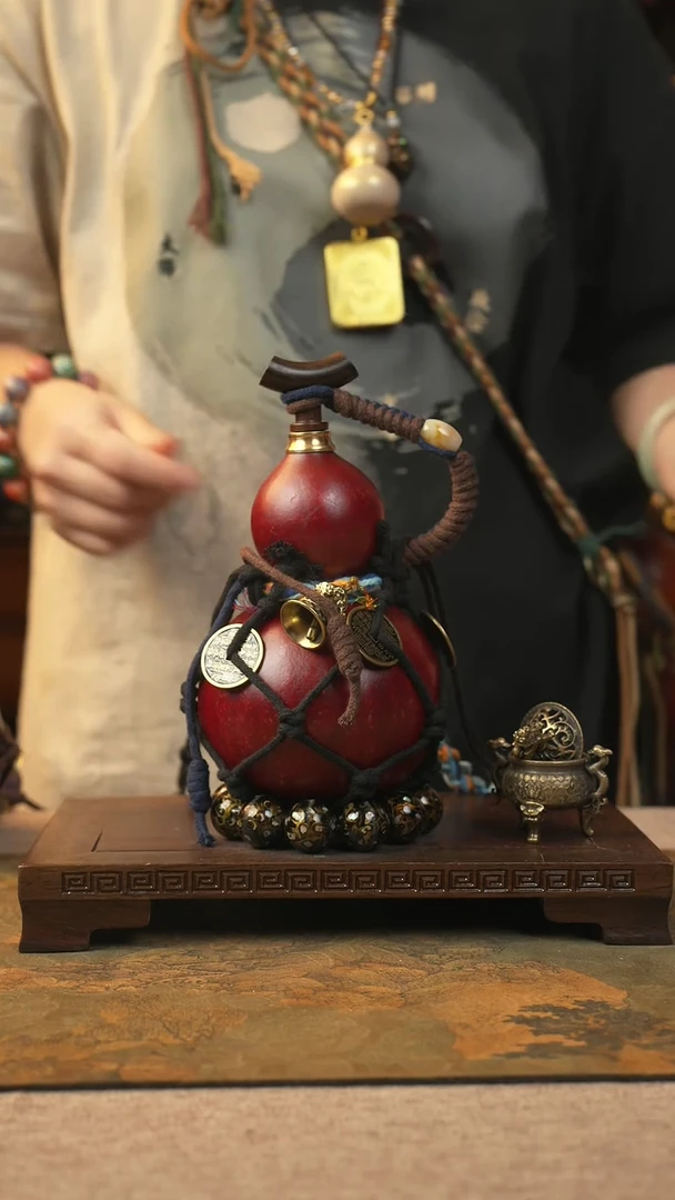 009大漆一物一拍记葫堂出品[不带手串】