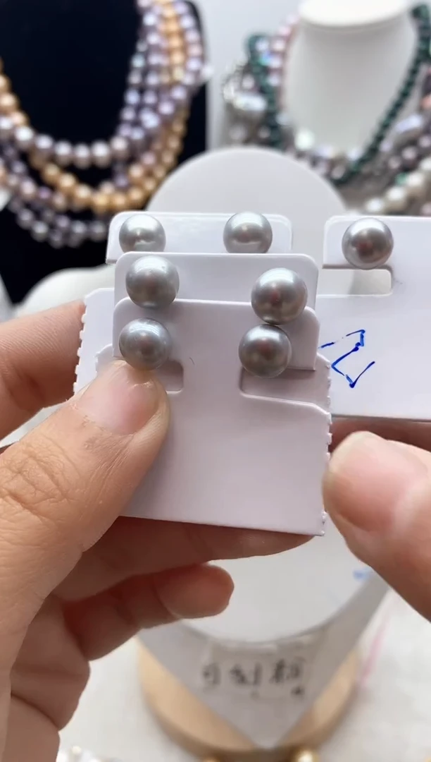 【闪购商品】淡水珍珠颈饰钛钢54