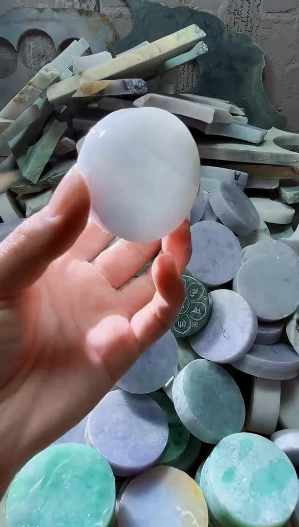 配石翡翠天然翡翠A货 南 012