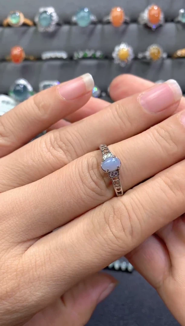 未镶嵌戒指翡翠天然A货翡翠