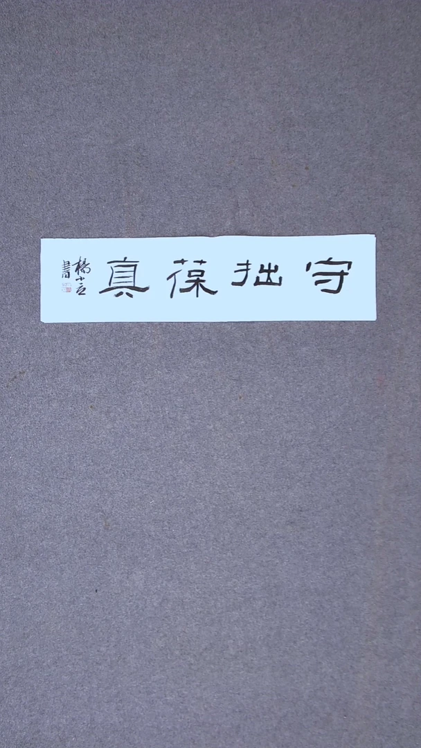 书法 杨小立河南南阳69*17尺寸