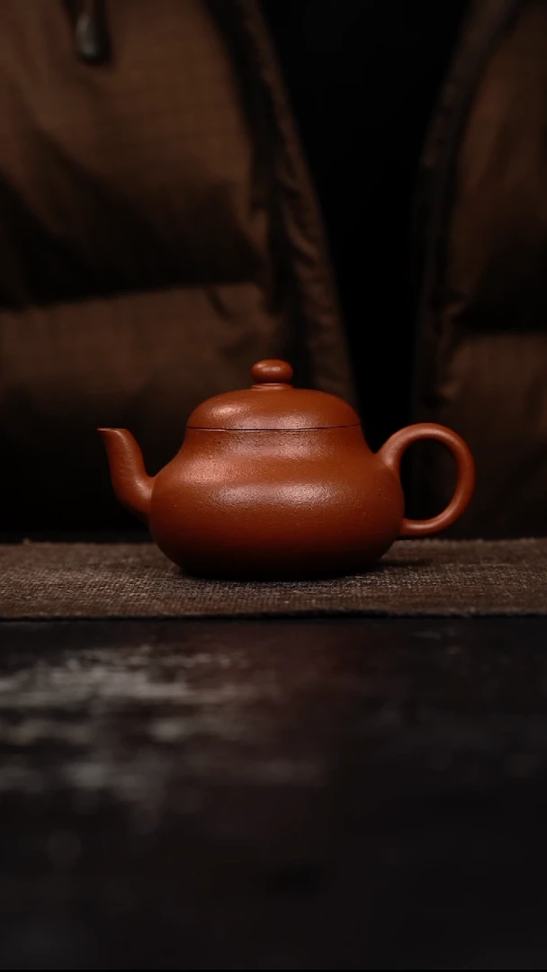 茶壶紫砂原矿手工壶110CC