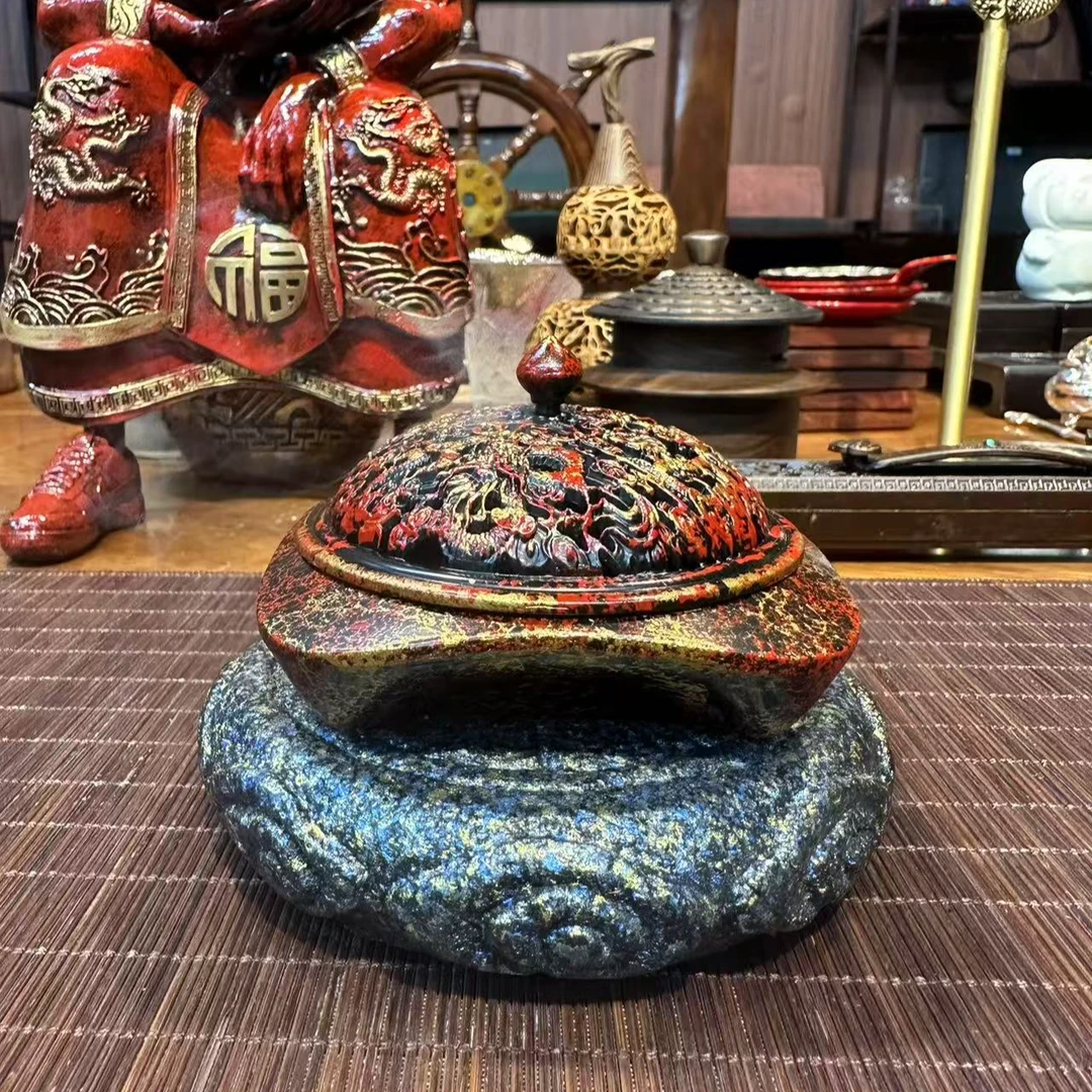 大漆宣德炉禅意香炉