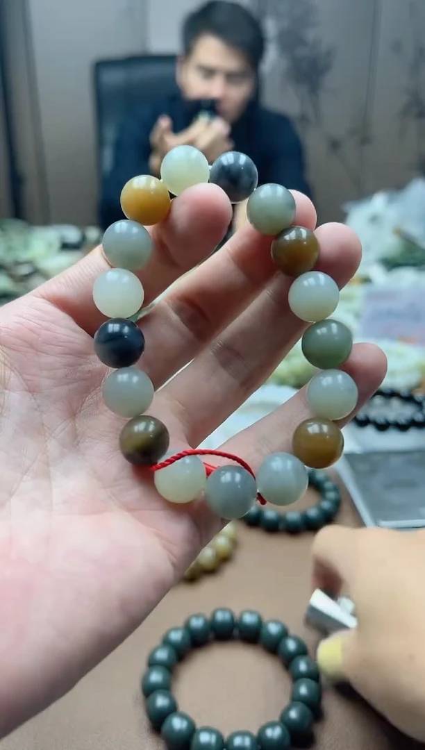 未镶嵌手串和田玉12