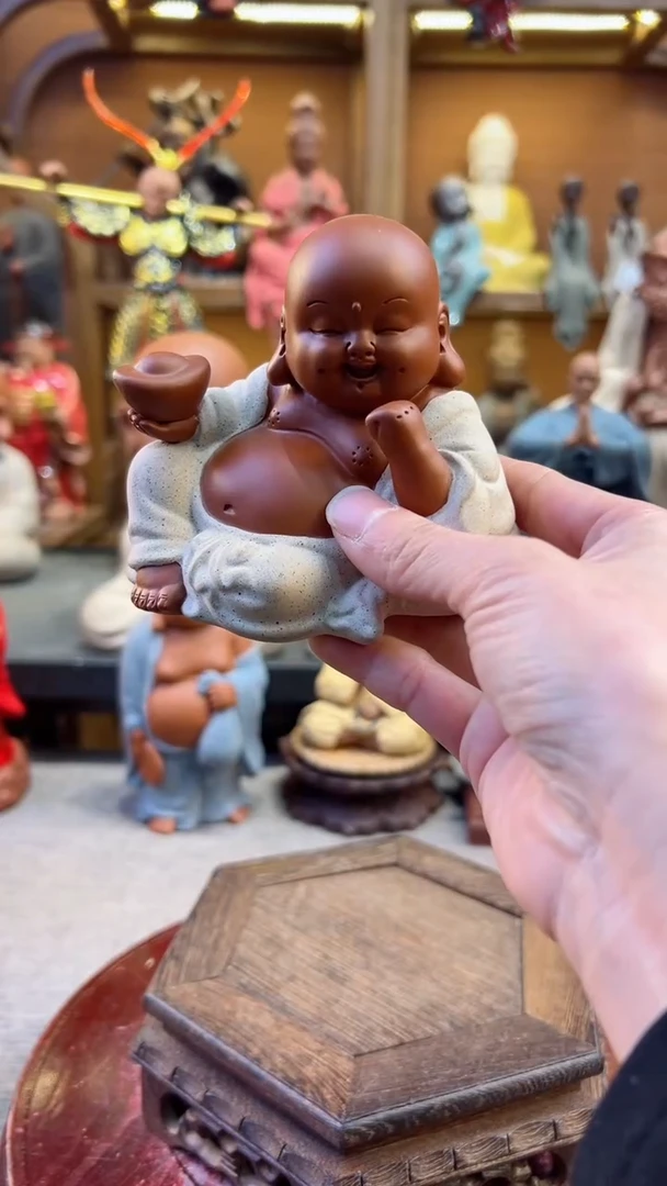 【闪购商品】紫砂茶宠器闵茶宠摆件