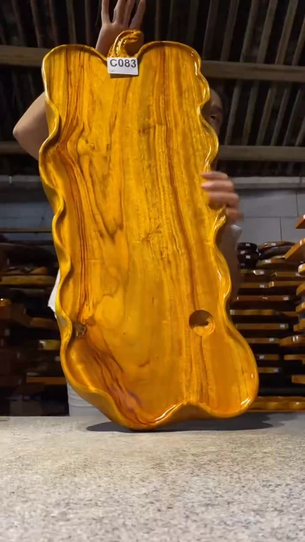 实木茶盘 一物一拍（不含配件）