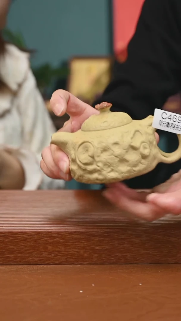 茶壶紫砂精工全手本绿供春469