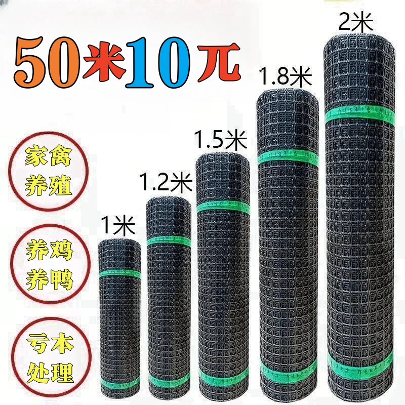 养殖网养鸡网尼龙网拦鸡围鸭网家禽塑料网护栏网种植菜园围网防护
