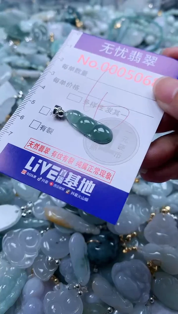 翡翠未镶嵌吊坠(不含链)5068