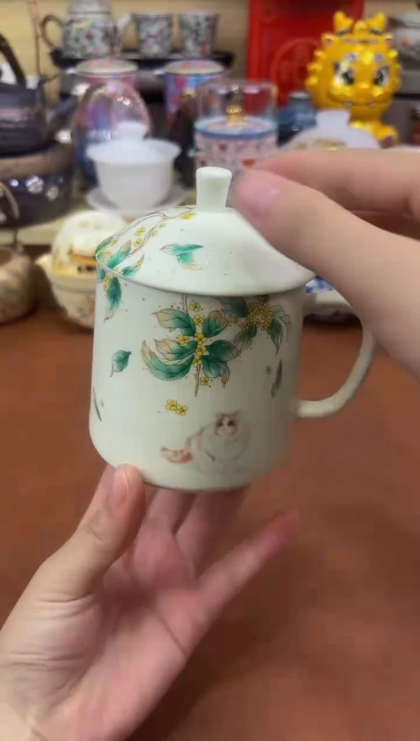 陶瓷茶具摆件旅行套组