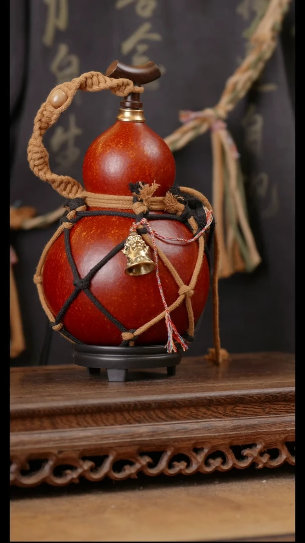 105号精品天然大漆酒葫芦一物一拍~