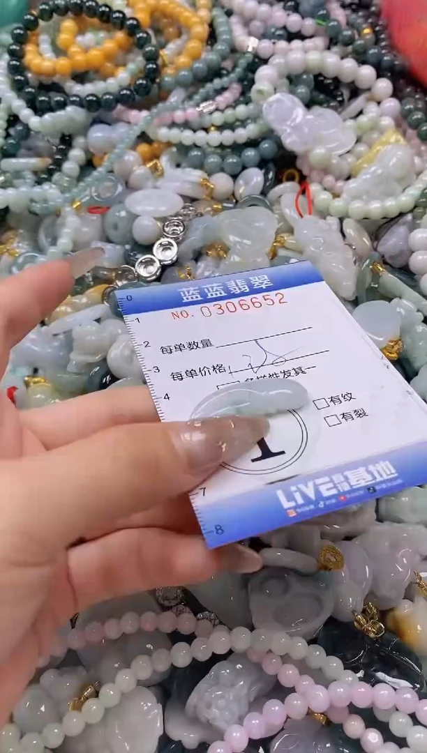 翡翠未镶嵌颈饰闪购0306652