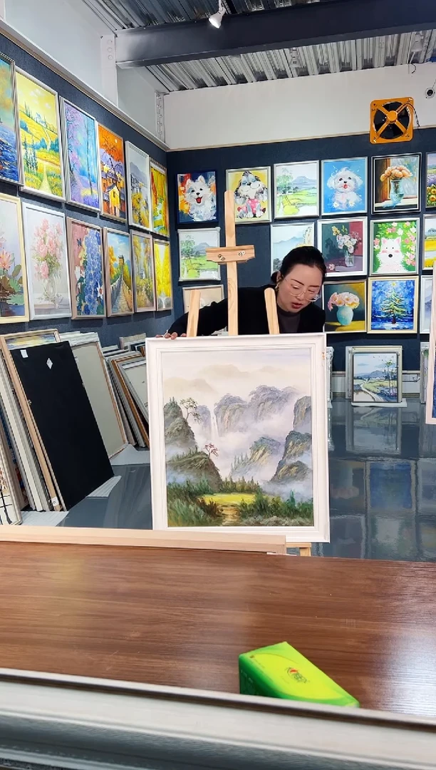 【闪购商品】油画97号 50*60 山-手绘油画
