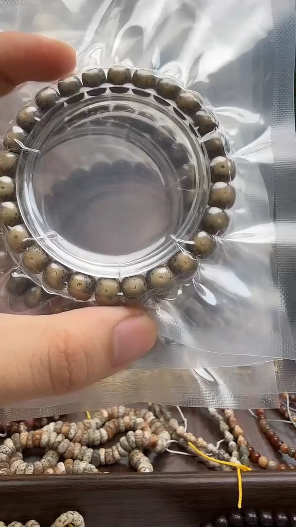 手串星月菩提大眼满玉化卡9手串