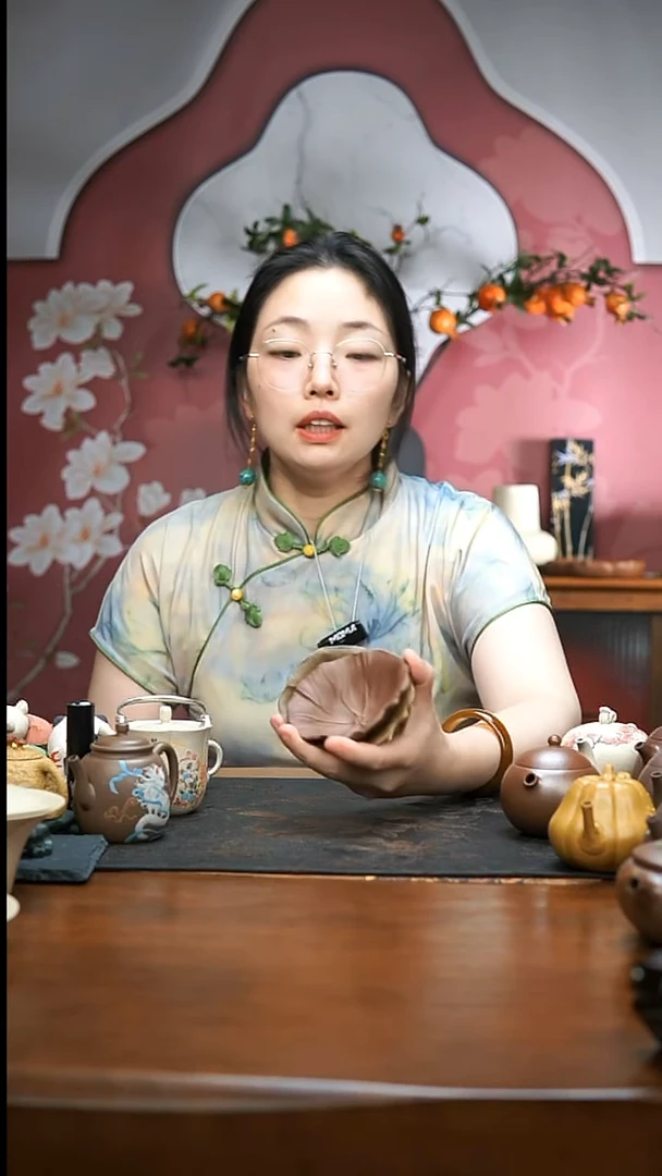 茶壶紫砂荷叶杯子一只（不挑）