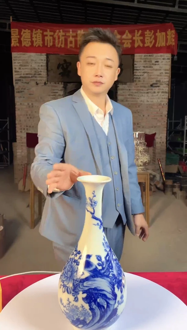 瓶陶景德镇陶瓷瓶