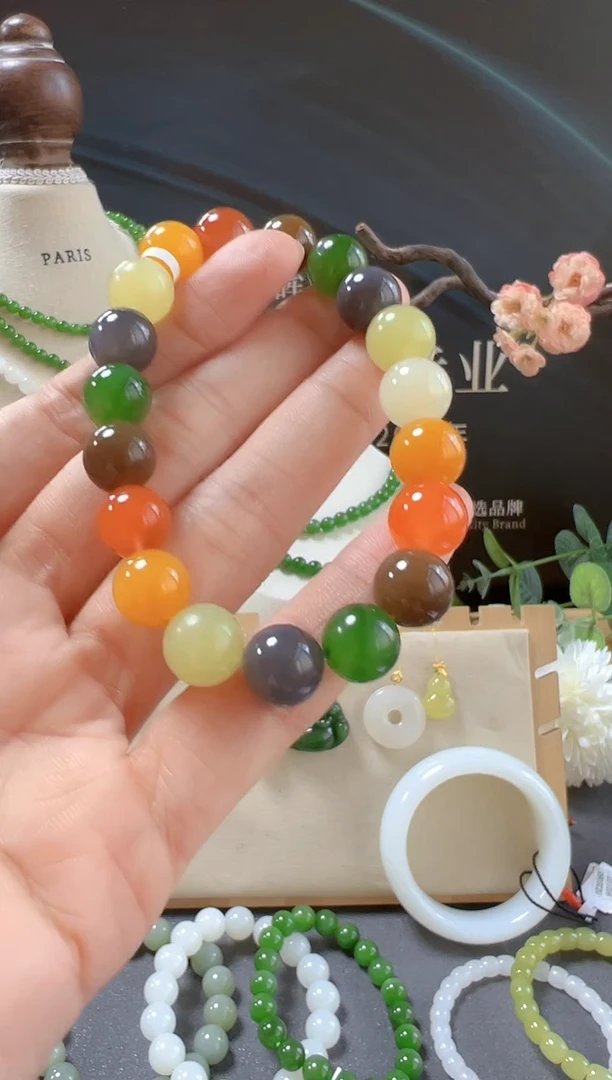 未镶嵌手链和田玉/支持复检/多样性发一cg