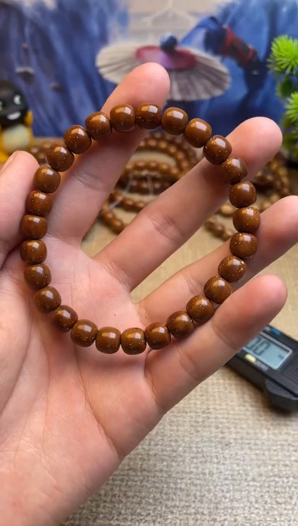 紫金鼠吊坠19号手串