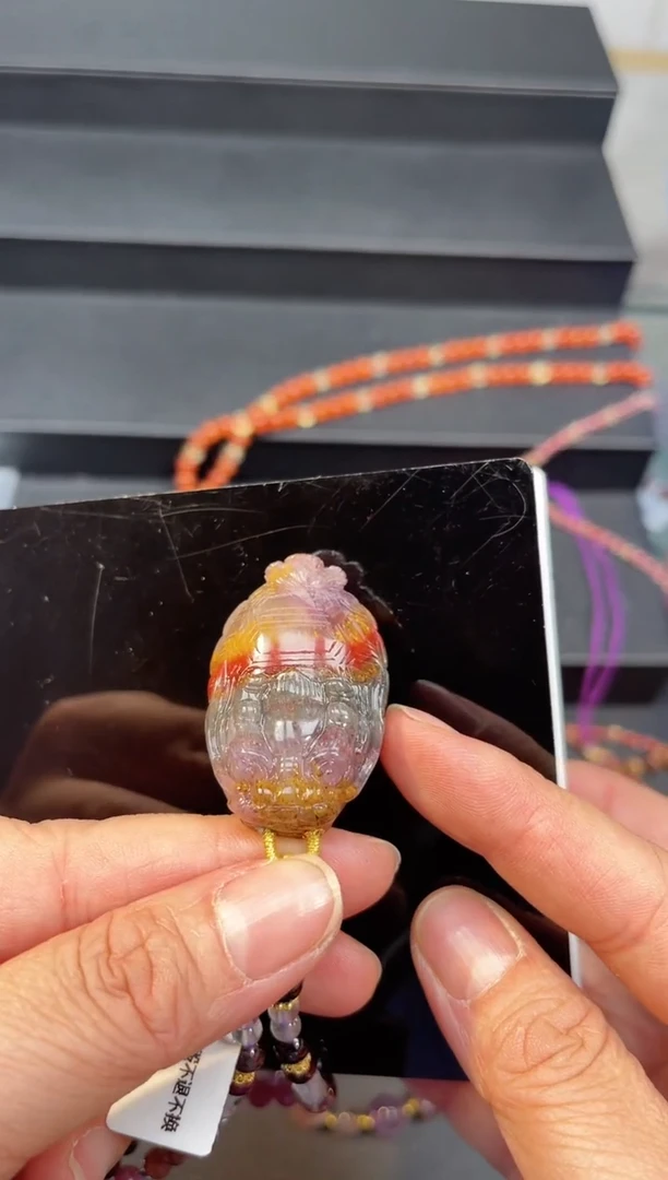 未镶嵌颈饰水晶【百晶灵儿】定制款