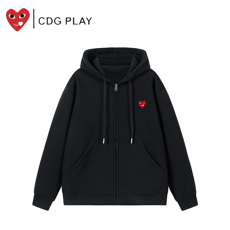 【DTX74】经典潮流加绒卫衣女2025秋冬百搭款情侣卫衣