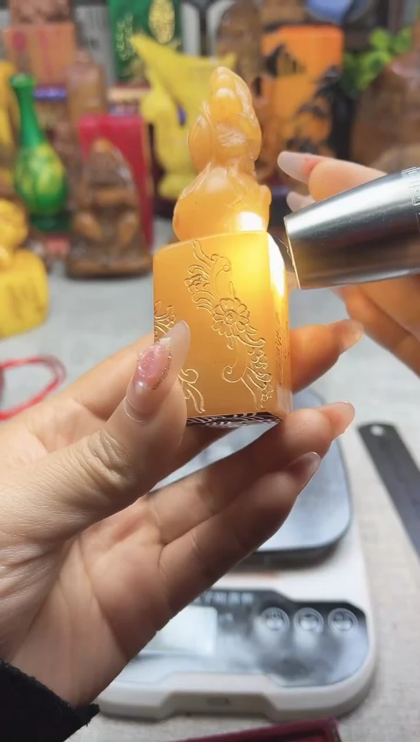 寿山石印石纯天然石料
