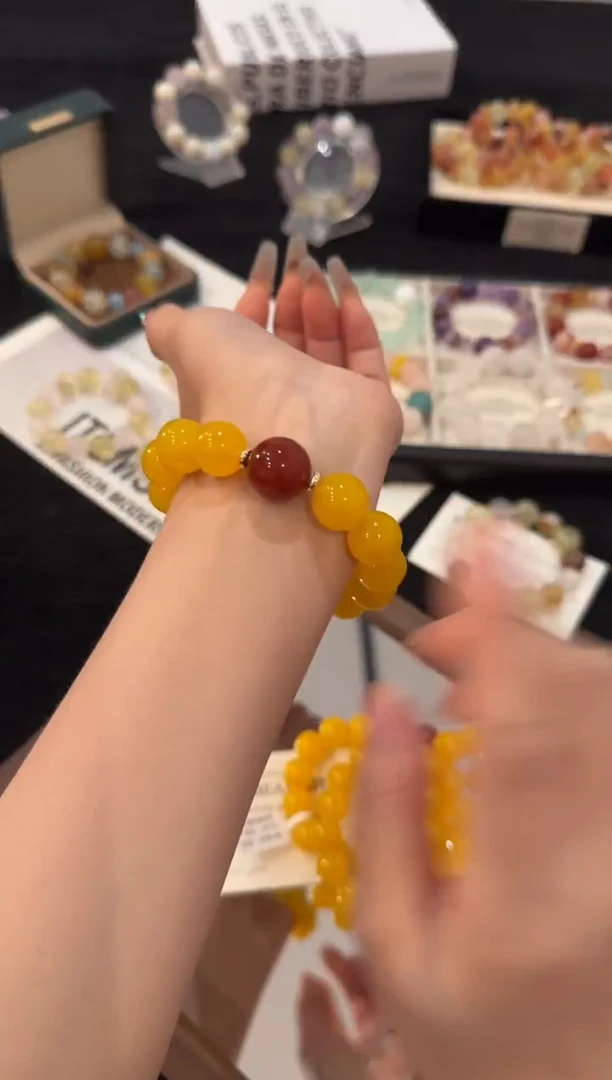 合金手链水晶黄亦玫x3170