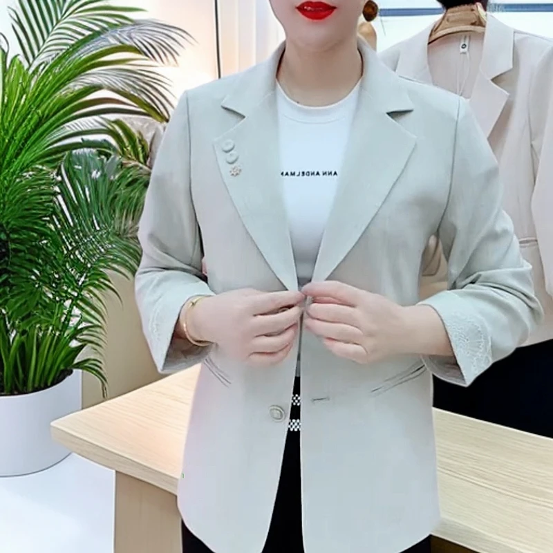 气质修身西装外套显瘦百搭休闲韩版小西服上衣春秋