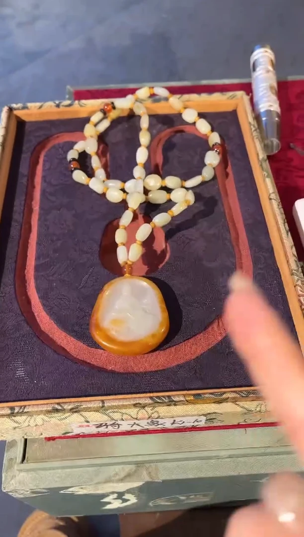 【闪购商品】和田玉挂件未镶嵌40 骑大象