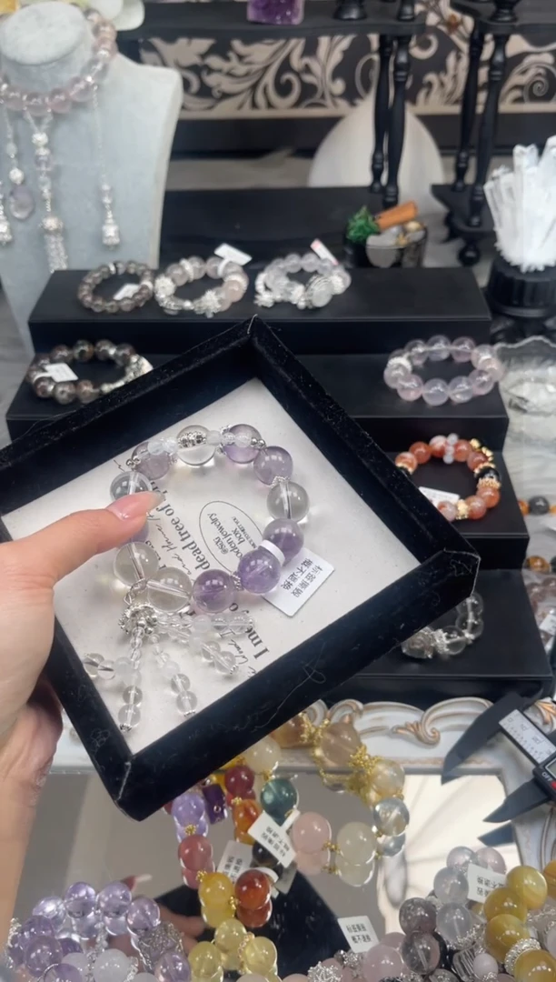 【闪购商品】水晶手链未镶嵌天然水晶 多样性发货