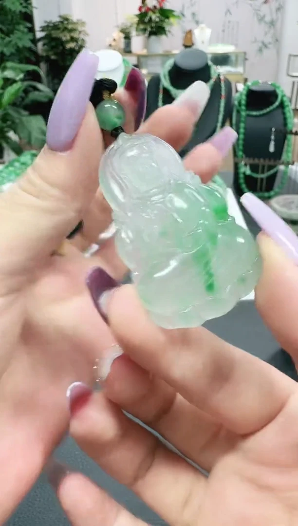 未镶嵌1石英质玉（非洲翠）/8927