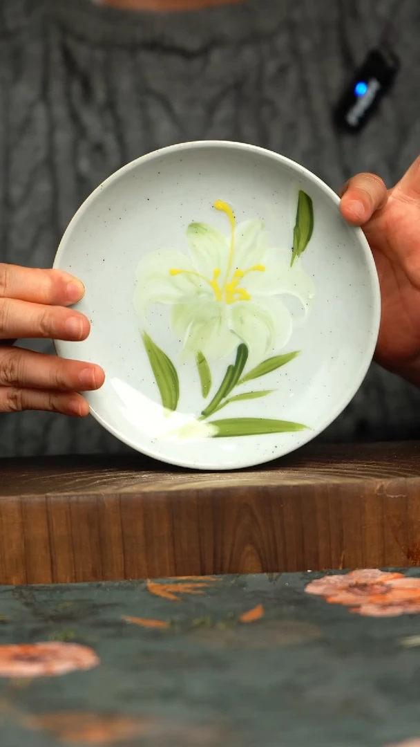 杯釉下彩手工手绘同款陶器