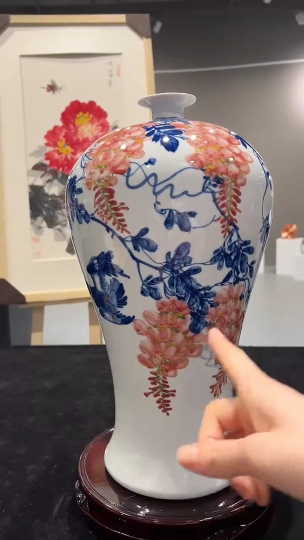 其他瓷崔景哲-瓷器-C中-紫气东来