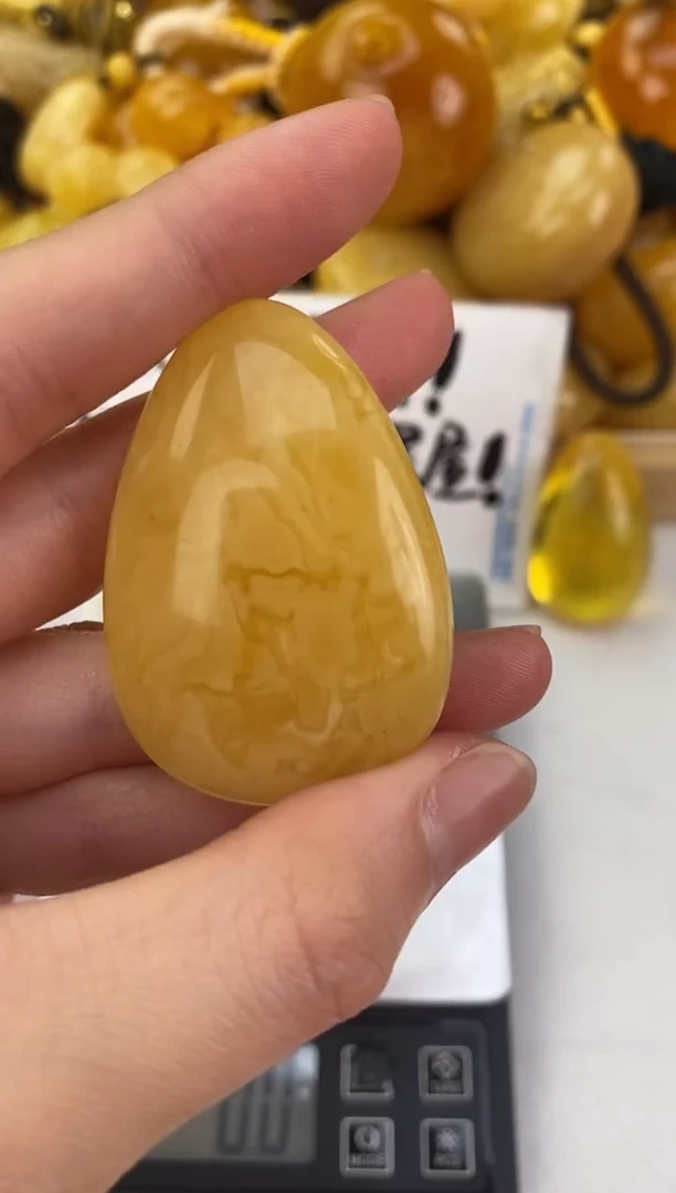 裸石琥珀未镶嵌天然琥珀蜜蜡