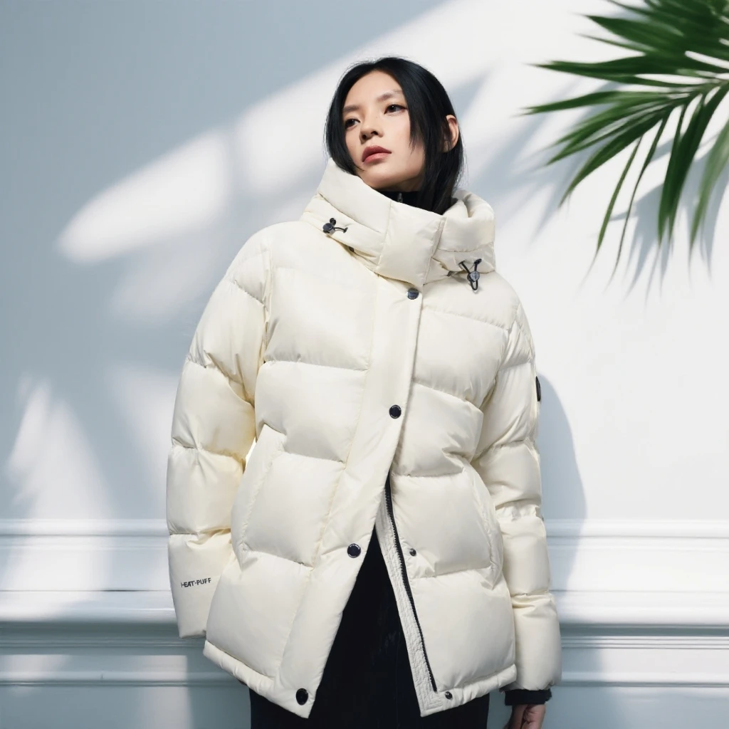 【波司登】25新款冬季女款时尚流光泡芙经典保暖收腰显瘦百搭羽绒服