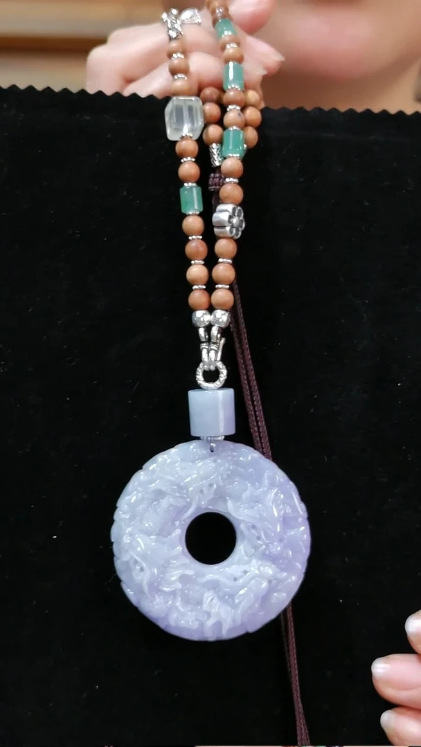 颈饰未镶嵌翡翠国风