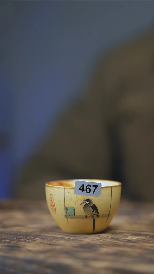 【闪购商品】467景德镇手绘喜鹊单杯