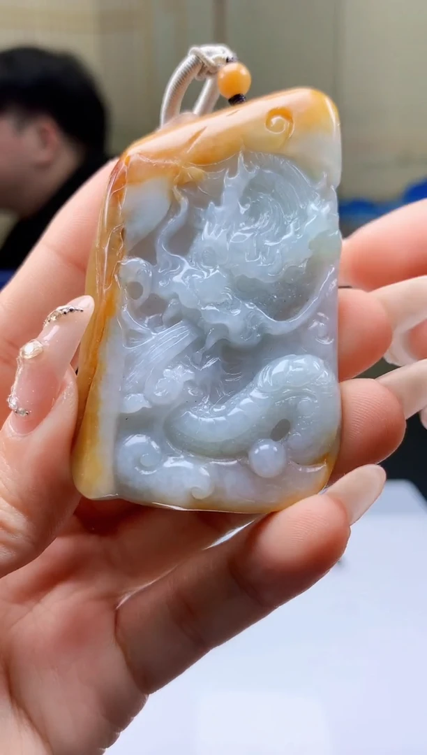 【闪购商品】定制翡翠未镶嵌5060ty-毛货挂件123