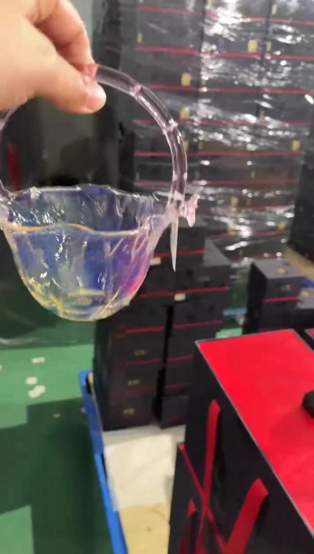【闪购商品】晶焱提篮荷韵粉色公道杯