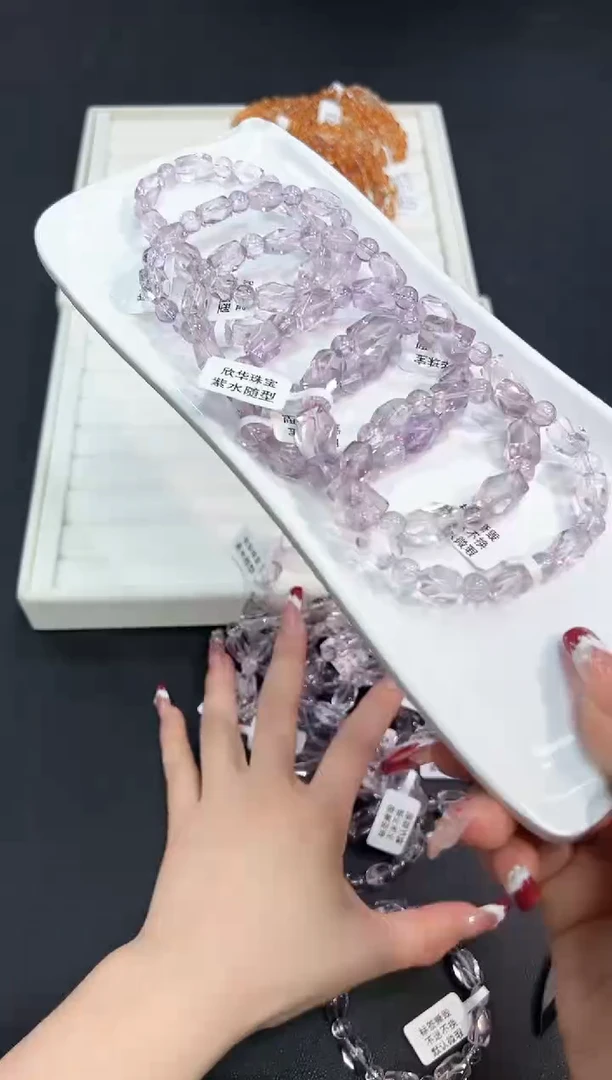 【闪购商品】水晶手串未镶嵌24R多样性发其一/1条默认微瑕