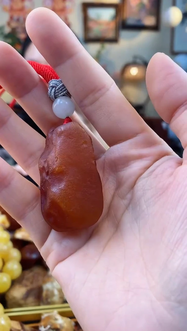 【闪购商品】琥珀颈饰未镶嵌吊坠