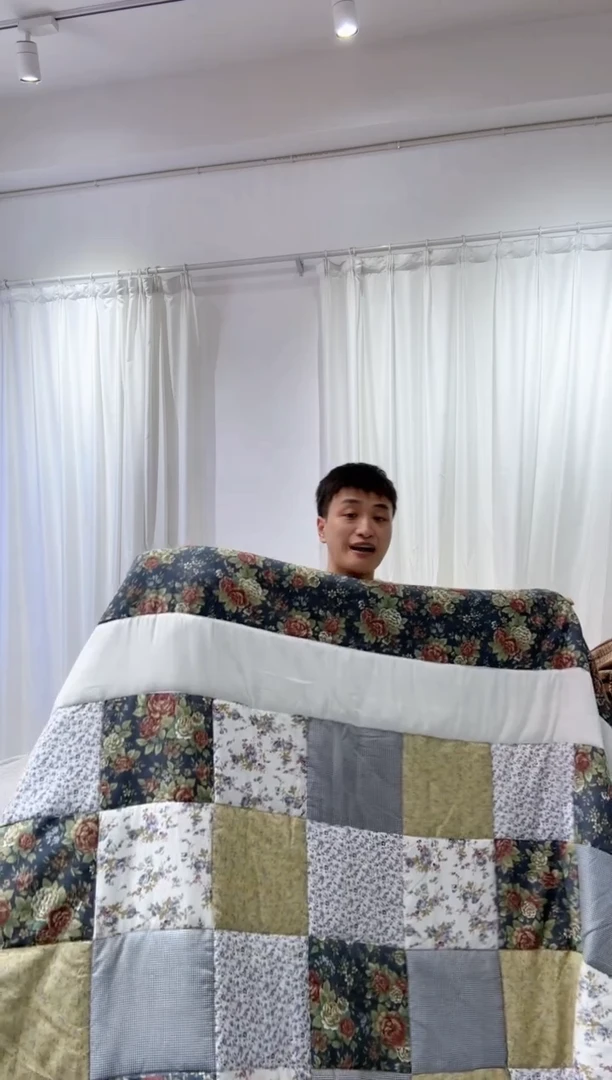 棉220*230不是纯棉床盖94号微瑕