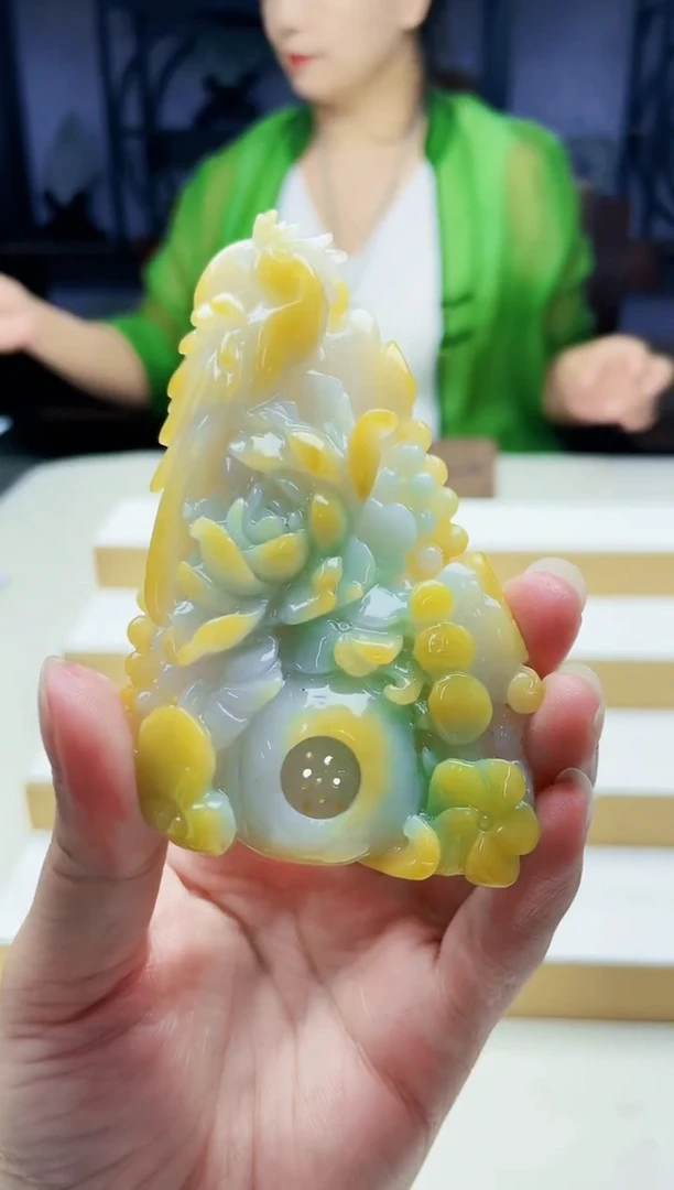 未镶嵌定制翡翠毛货09160167