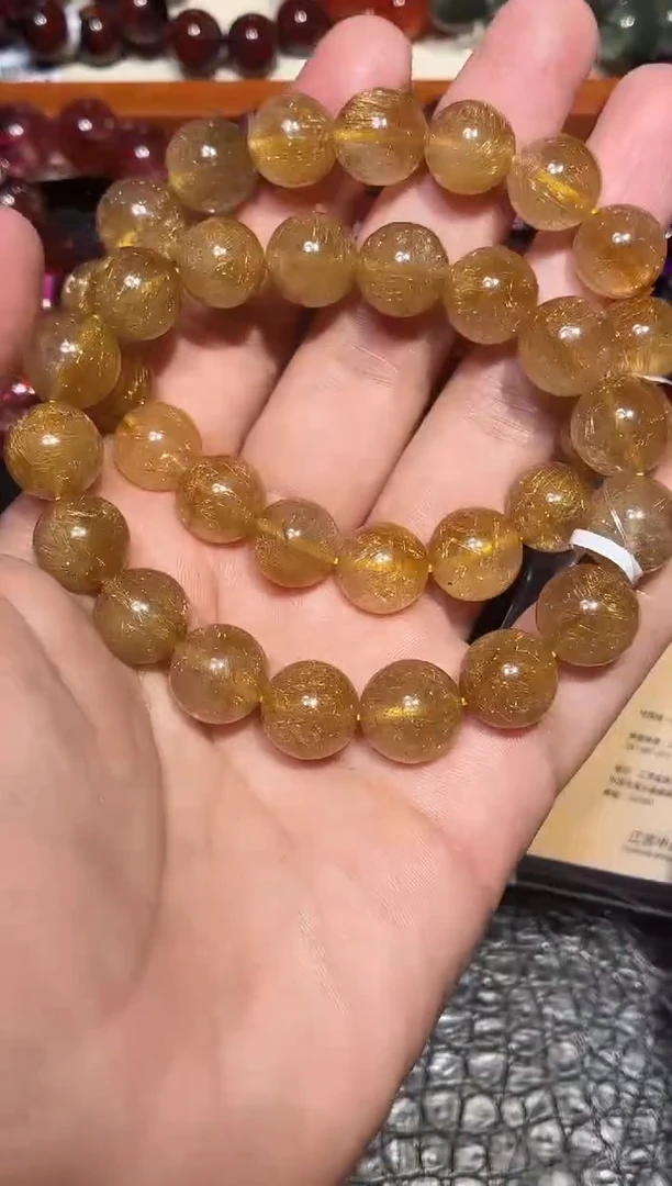 未镶嵌手链水晶发晶单圈A12（多样性发其一）