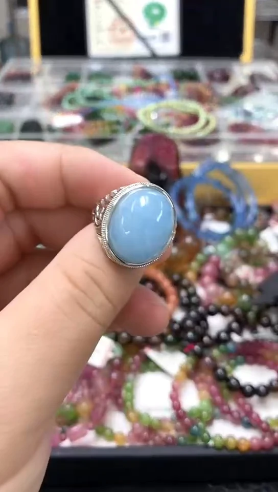 水晶戒指未镶嵌手链25