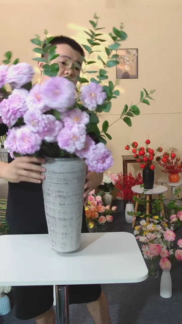 嘿淘家仿真花束包邮到家花瓶