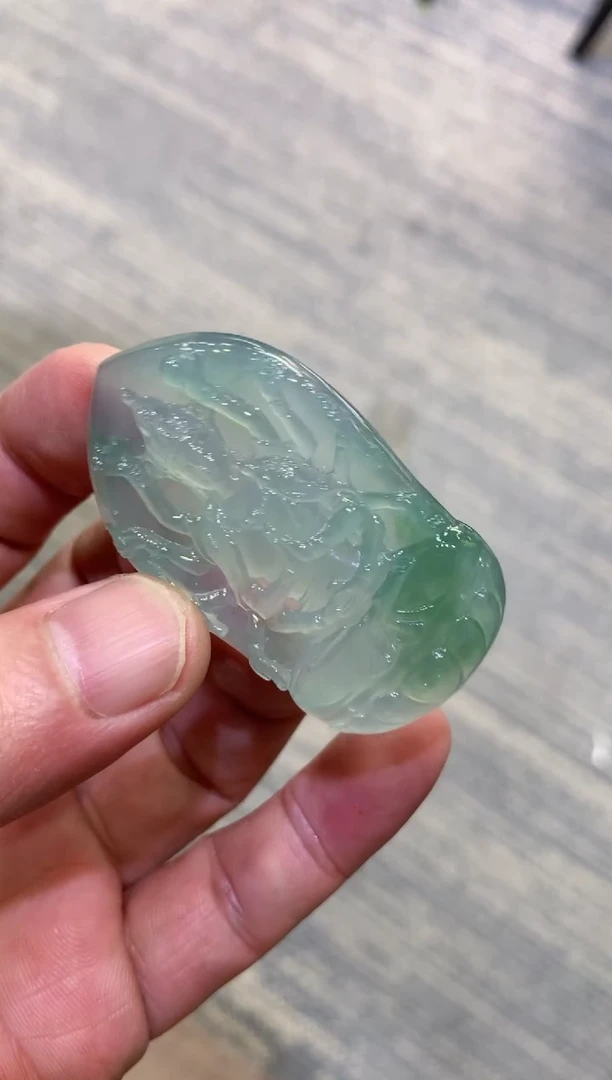 颈饰未镶嵌翡翠天然A货翡翠