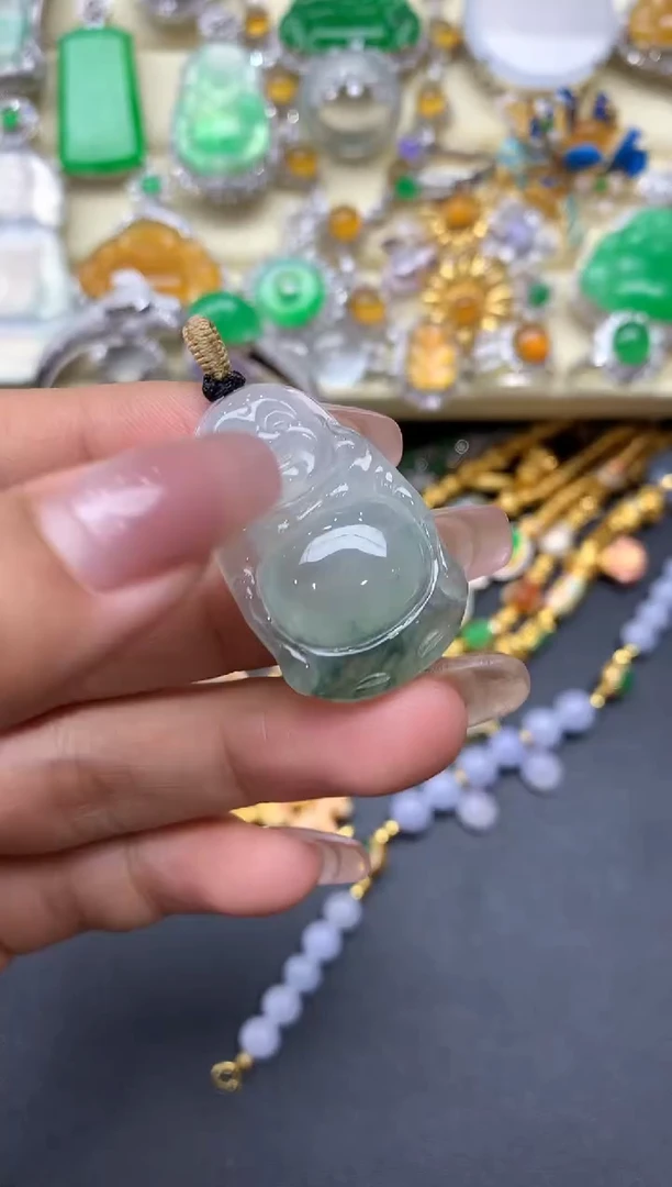 颈饰未镶嵌翡翠158-中国好珍宝